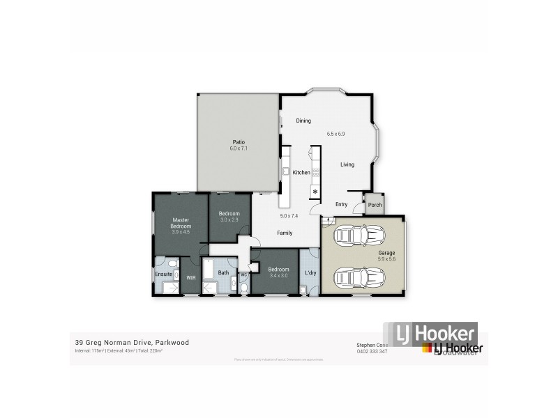 39 Greg Norman Crescent, Parkwood QLD 4214 Floorplan