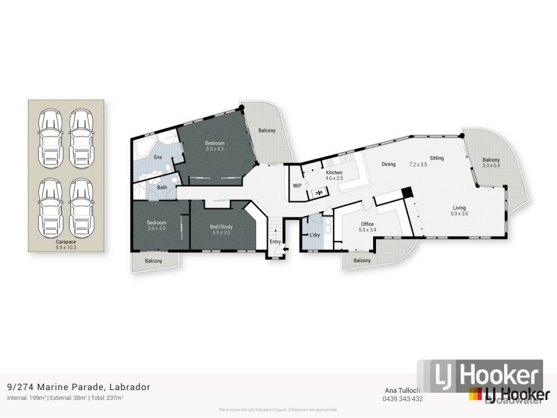 9/274 Marine Parade, Labrador QLD 4215