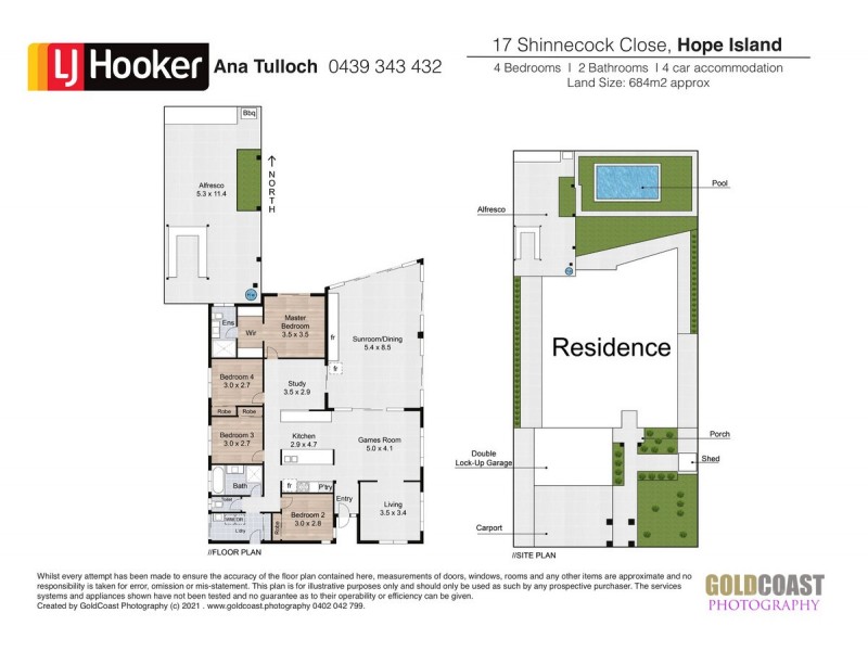 17 Shinnecock Close, Hope Island QLD 4212