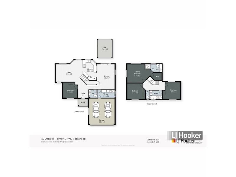 52 Arnold Palmer Drive, Parkwood QLD 4214 Floorplan