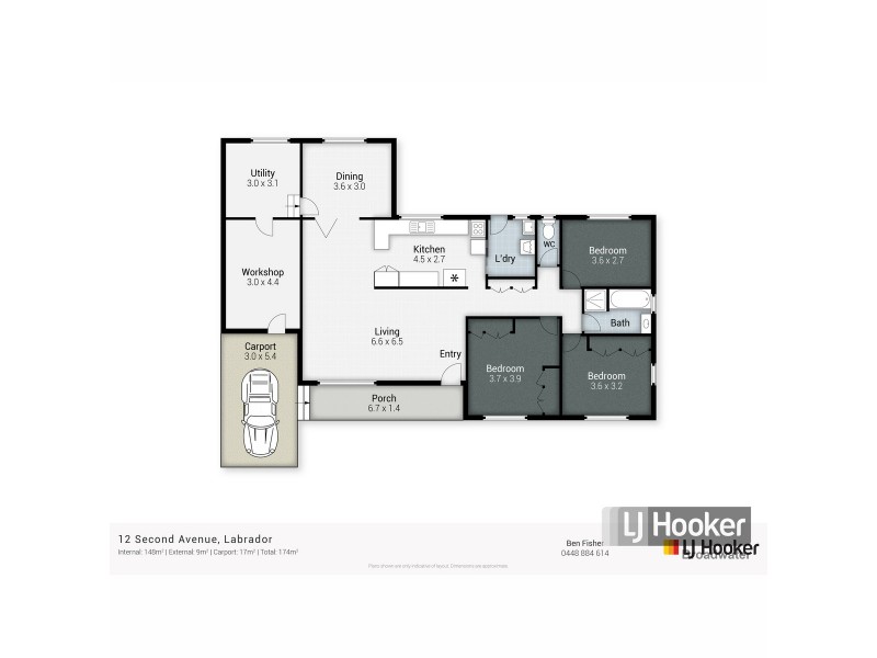 12 Second Avenue, Labrador QLD 4215 Floorplan