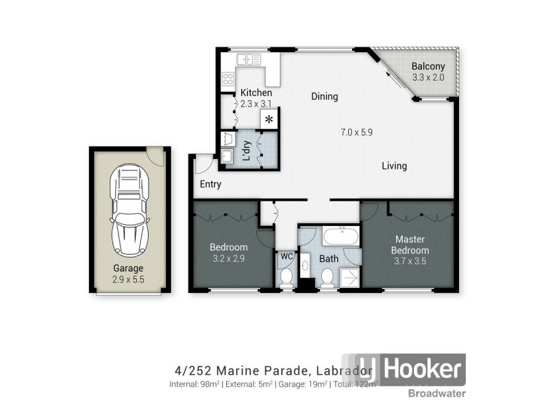 4/252 Marine Parade, Labrador QLD 4215