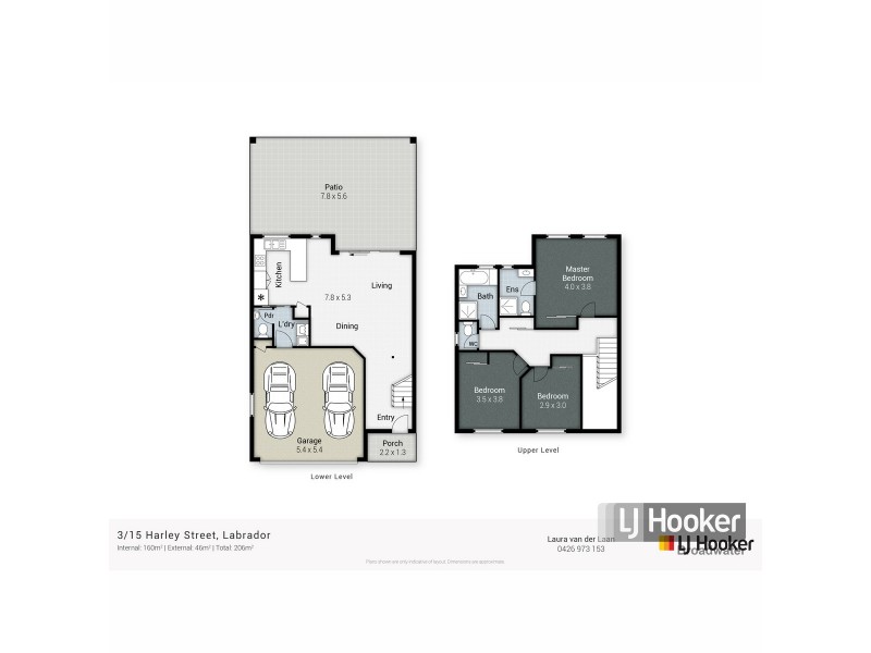 3/15 Harley Street, Labrador QLD 4215 Floorplan