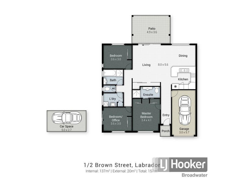 1/2 Brown Street, Labrador QLD 4215 Floorplan