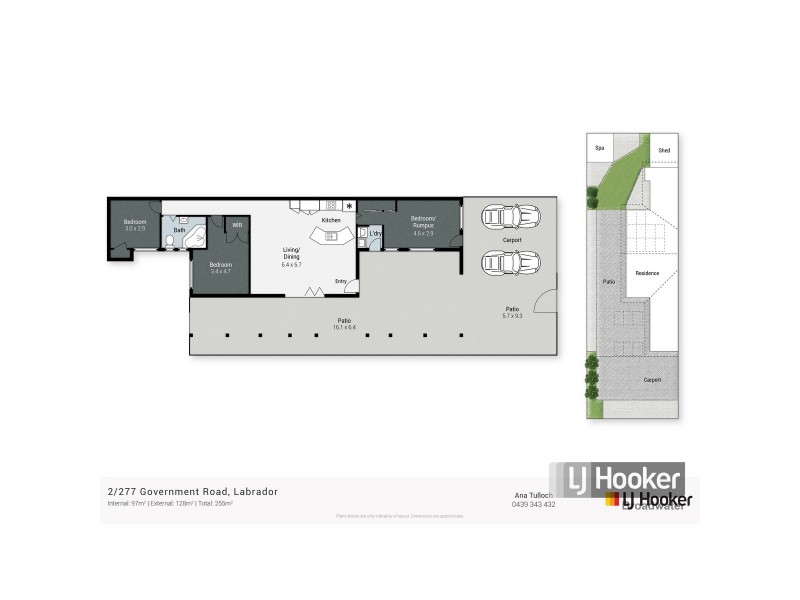 2/277 Government Road, Labrador QLD 4215 Floorplan