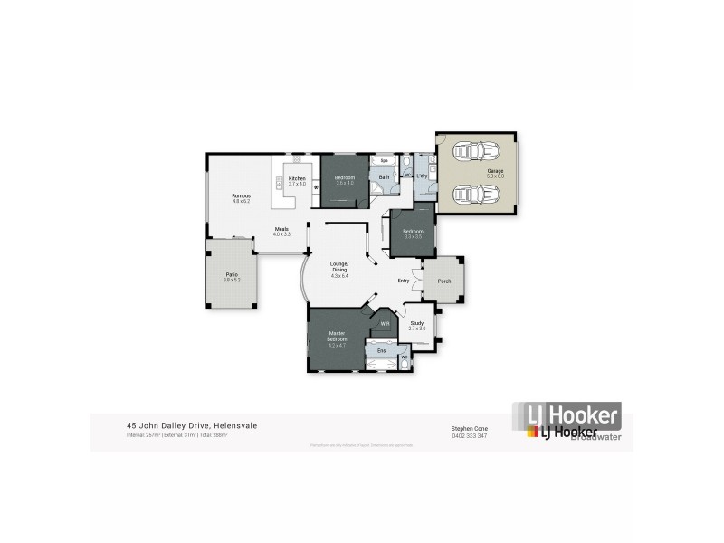 45 John Dalley Drive, Helensvale QLD 4212 Floorplan