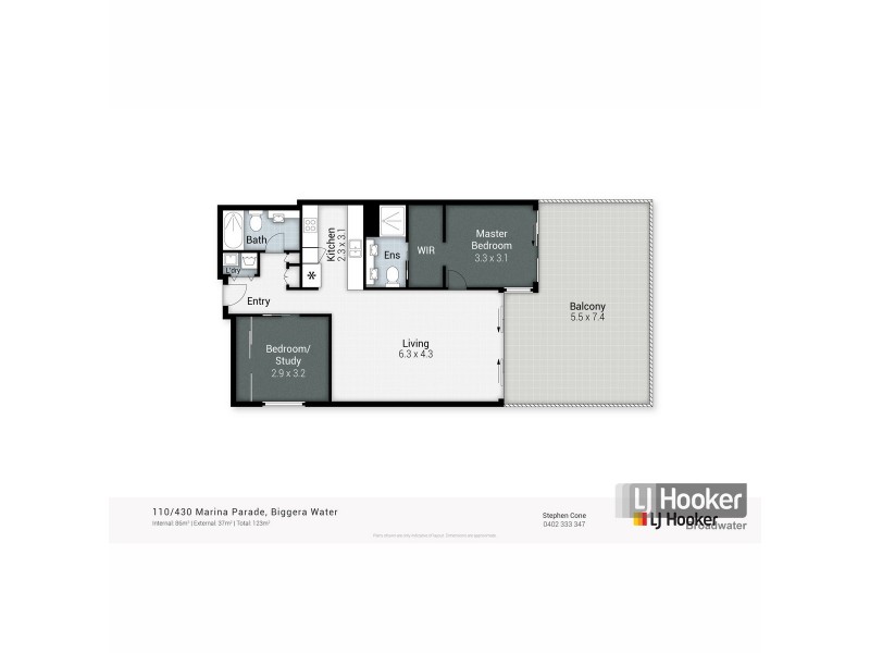 110/430 Marine Parade, Biggera Waters QLD 4216 Floorplan