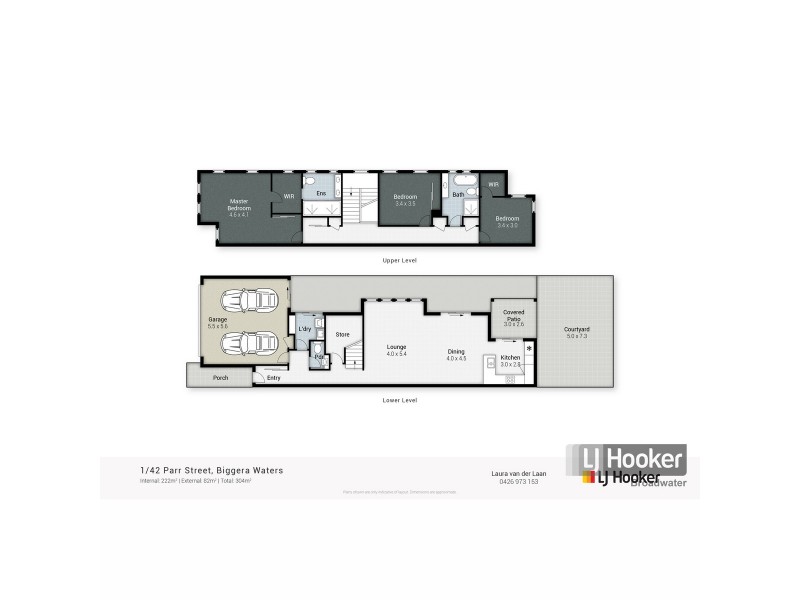 1/42 Parr Street, Biggera Waters QLD 4216 Floorplan