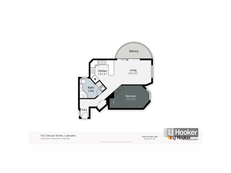 10/2 Broad Street, Labrador QLD 4215 Floorplan