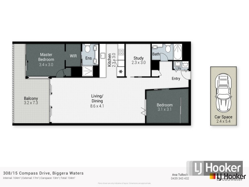 308/15 Compass Drive, Biggera Waters QLD 4216