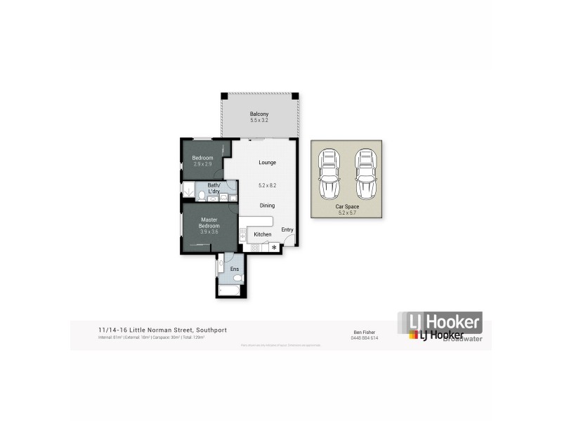 11/14-16 Little Norman Street, Southport QLD 4215 Floorplan