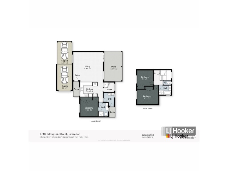 6/48 Billington Street, Labrador QLD 4215 Floorplan