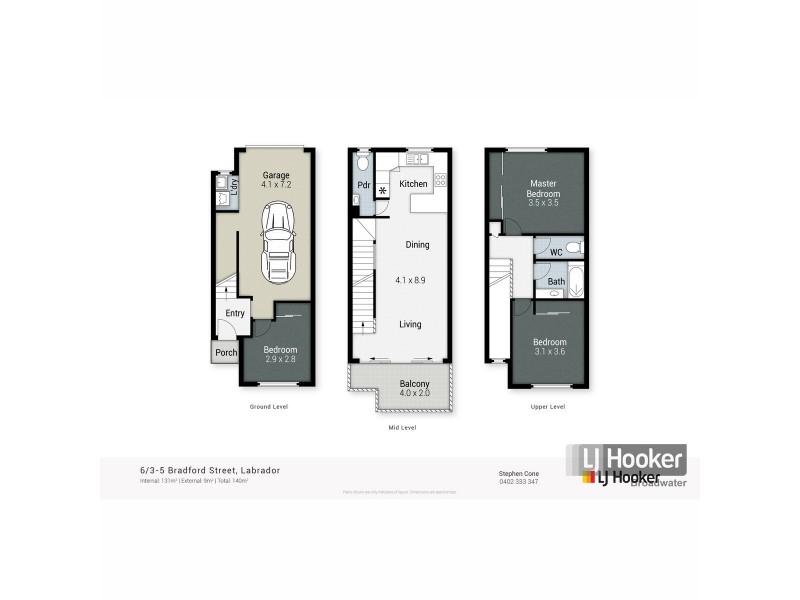 6/3-5 Bradford Street, Labrador QLD 4215 Floorplan