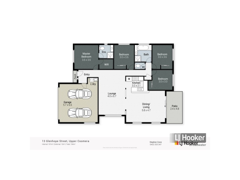 13 Glenhope Street, Upper Coomera QLD 4209 Floorplan