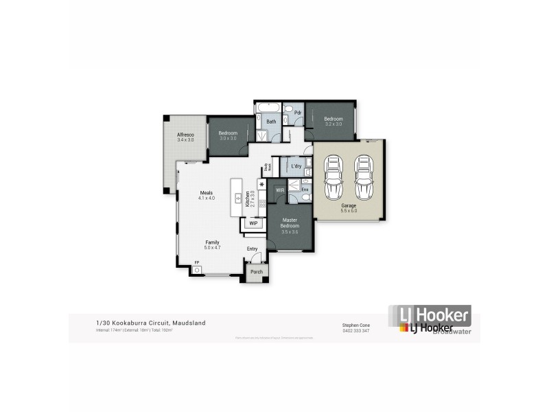 1/30 Kookaburra Circuit, Maudsland QLD 4210 Floorplan
