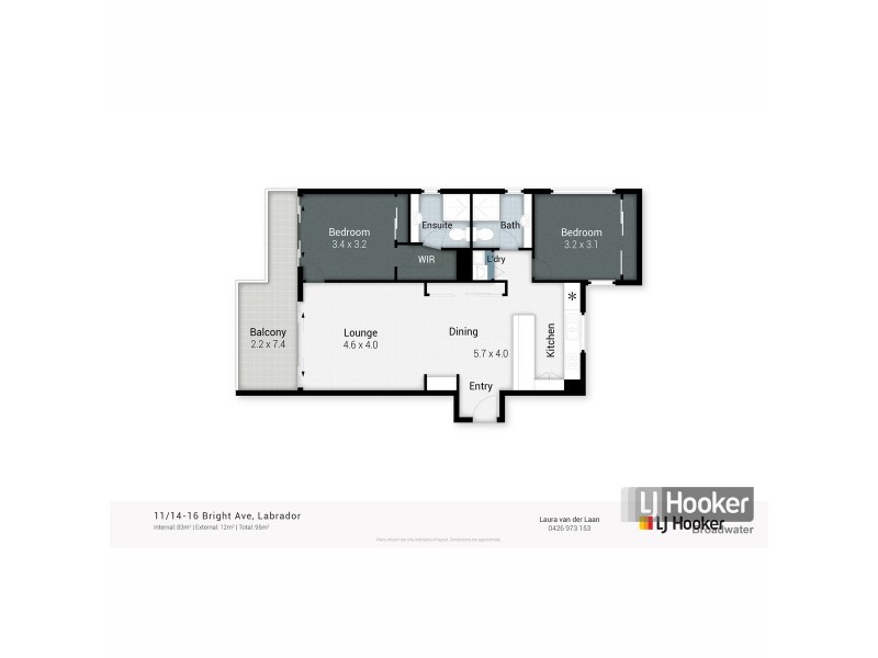11/14-16 Bright Avenue, Labrador QLD 4215 Floorplan
