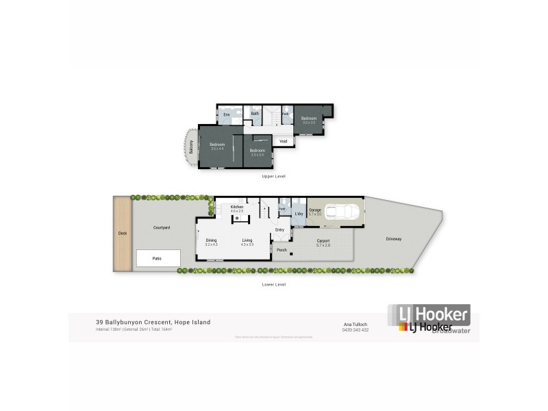 39 Ballybunyon Crescent, Hope Island QLD 4212 Floorplan