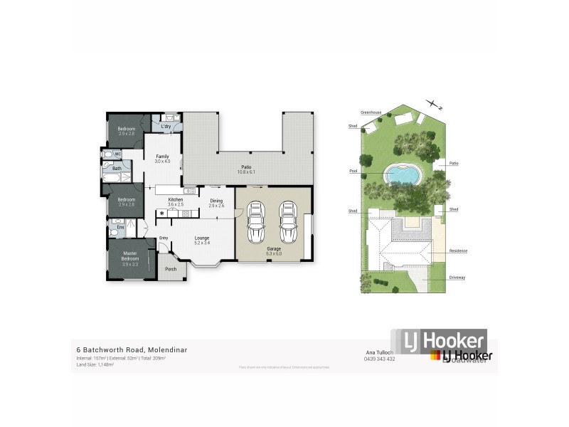 6 Batchworth Road, Molendinar QLD 4214 Floorplan