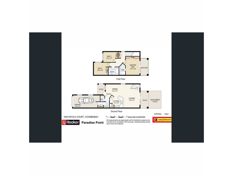 18/43 Myola Court, Coombabah QLD 4216 Floorplan