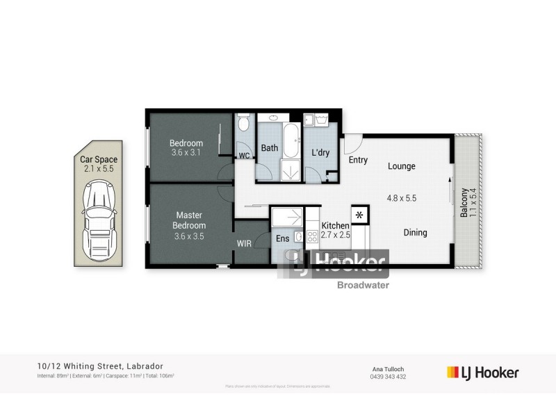 10/12 Whiting Street, Labrador QLD 4215