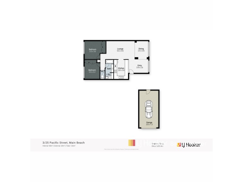 3/25 Pacific Street, Main Beach QLD 4217 Floorplan