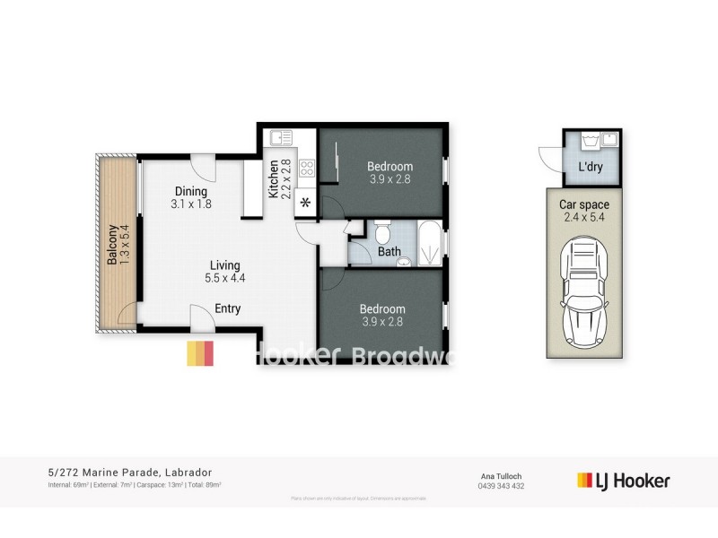 5/272 Marine Parade, Labrador QLD 4215