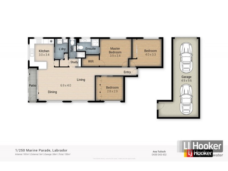 1/250 Marine Parade, Labrador QLD 4215