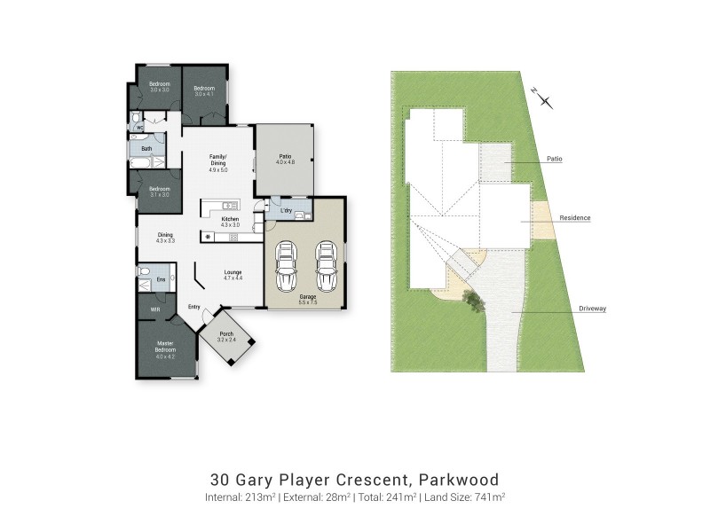 30 Gary Player Crescent, Parkwood QLD 4214 Floorplan