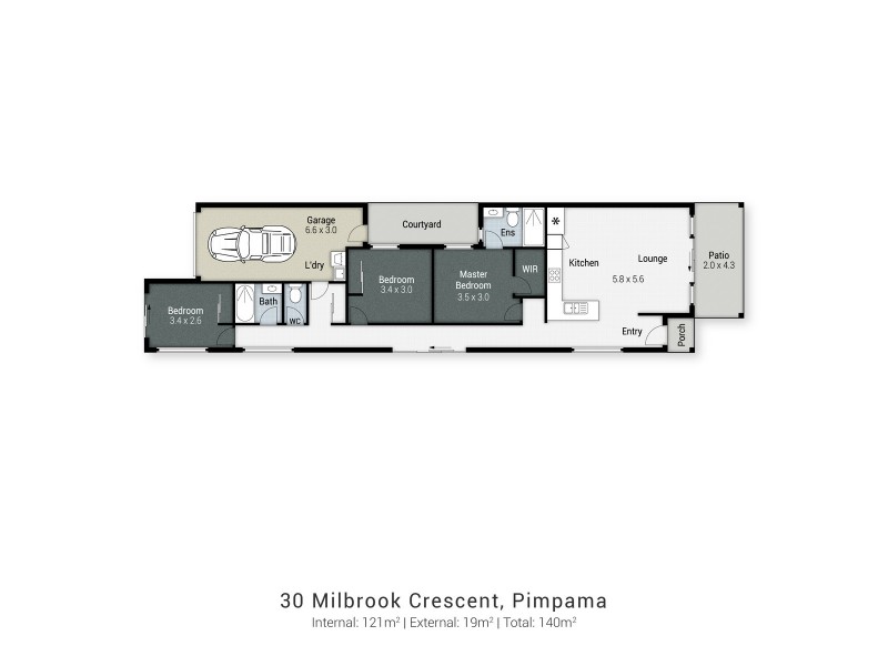 30 Milbrook Crescent, Pimpama QLD 4209 Floorplan