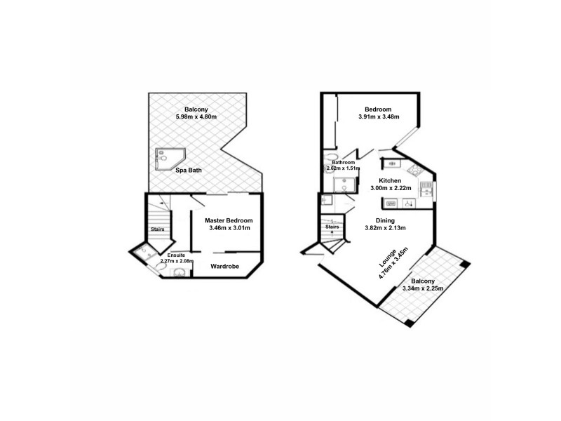 301/392 Marine Parade, Labrador QLD 4215 Floorplan
