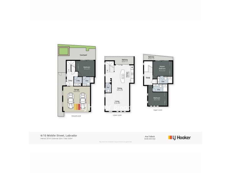 4/10 Middle Street, Labrador QLD 4215 Floorplan