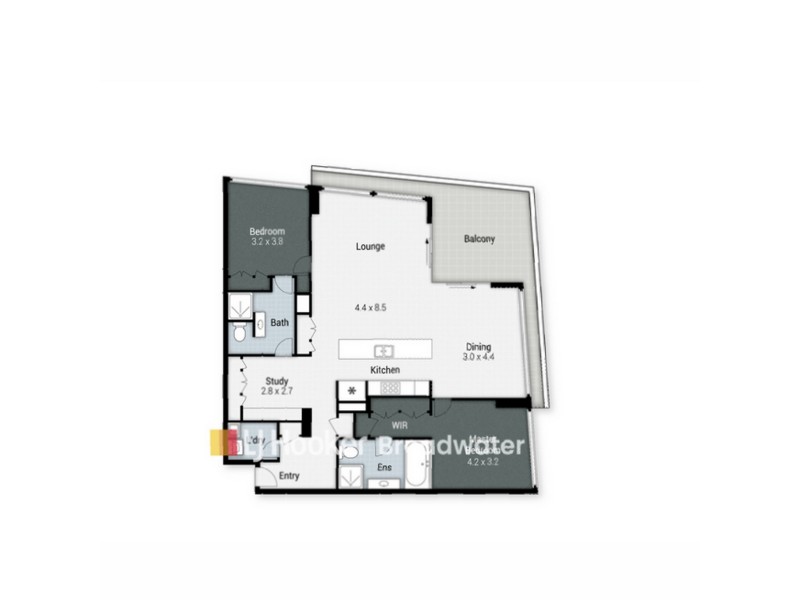 303/230 Marine Parade, Labrador QLD 4215 Floorplan