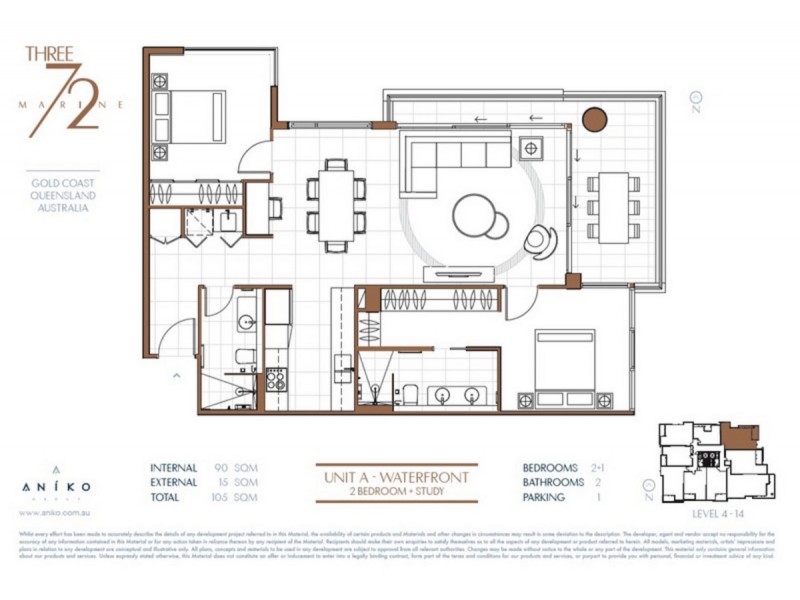 1301/372 Marine Parade, Labrador QLD 4215