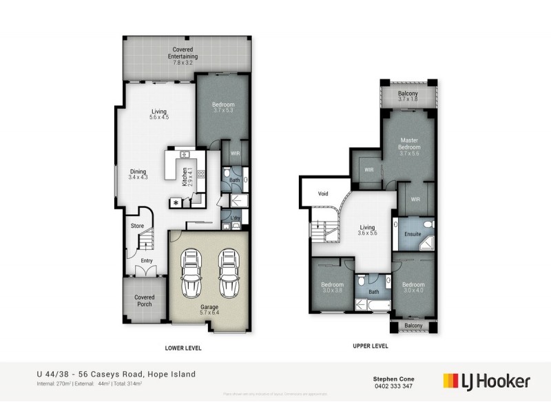 44/38-56 Caseys Road, Hope Island QLD 4212