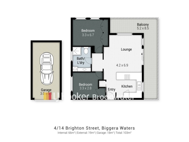 4/14 Brighton Street, Biggera Waters QLD 4216