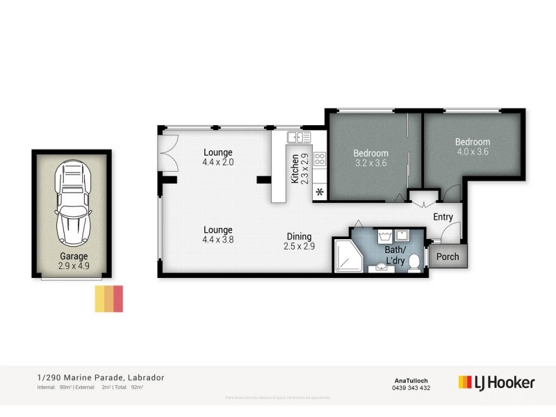1/290 Marine Parade, Labrador QLD 4215
