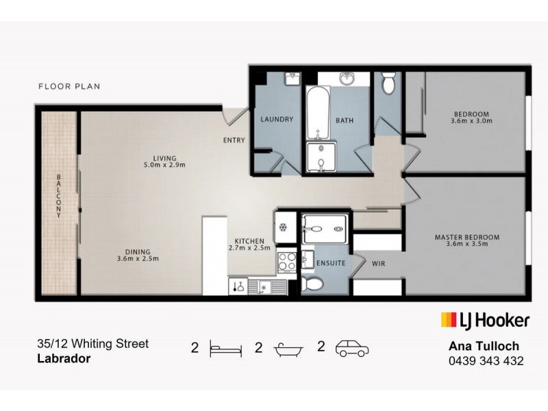 35/12 Whiting Street, Labrador QLD 4215