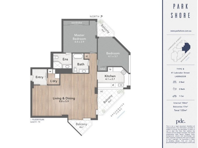 1202/41 Labrador Street, Labrador QLD 4215