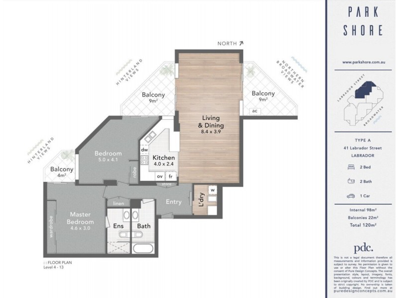 801/41 Labrador Street, Labrador QLD 4215