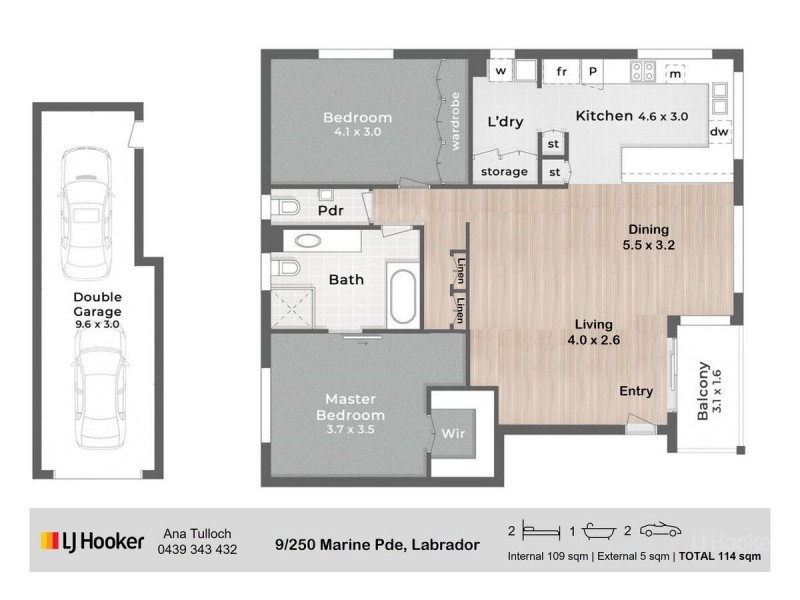 9/250 Marine Parade, Labrador QLD 4215