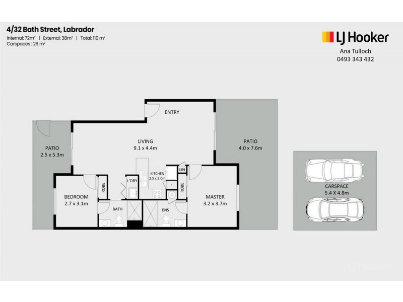 4/32 Bath Street, Labrador QLD 4215
