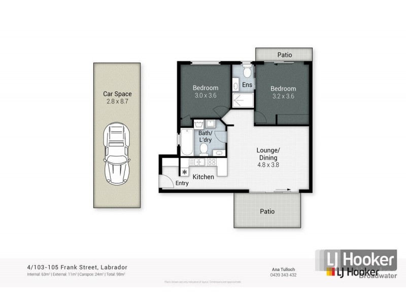 4/103-105 Frank Street, Labrador QLD 4215