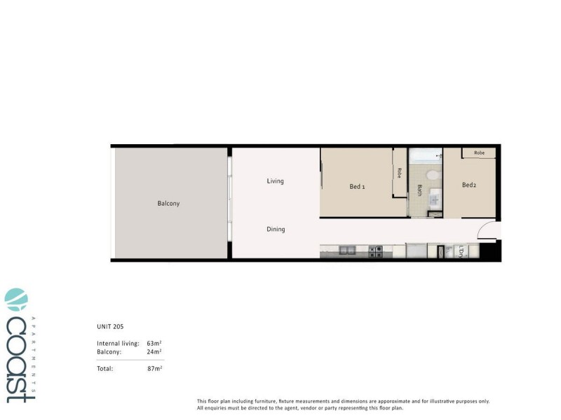 205/17 Bath Street, Labrador QLD 4215