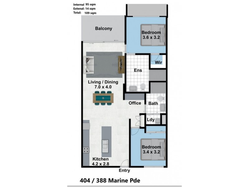 404/388 Marine Parade, Labrador QLD 4215