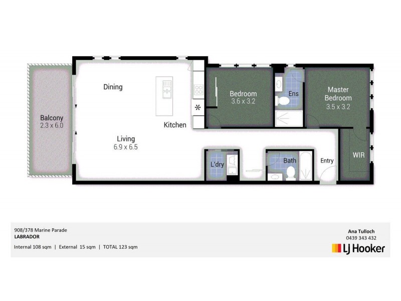 908/378 Marine Parade, Labrador QLD 4215