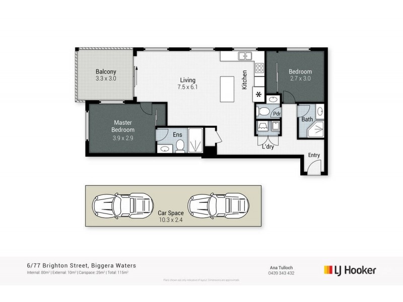 6/77 Brighton Street, Biggera Waters QLD 4216