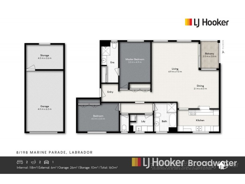 8/198 Marine Parade, Labrador QLD 4215