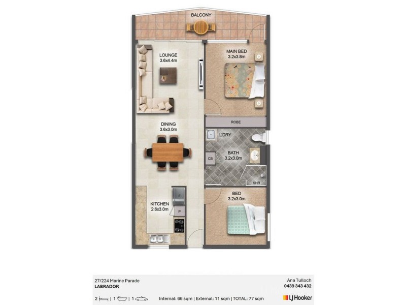 27/224 Marine Parade, Labrador QLD 4215