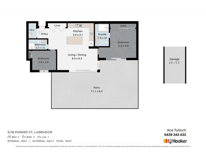 5/18 Parker Street, Labrador QLD 4215