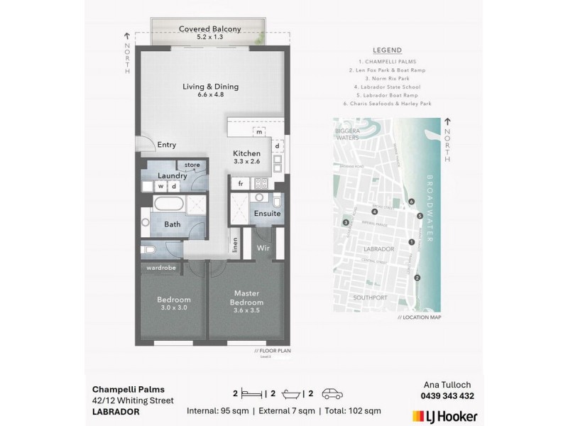 42/12 Whiting Street, Labrador QLD 4215